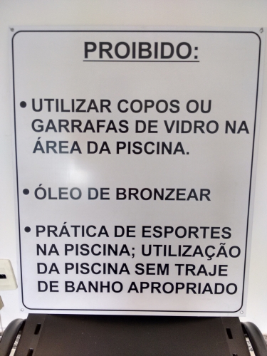 PLACA EM CHAPA GALVANIZADA COM IMPRESSAO DIGITALIZADA