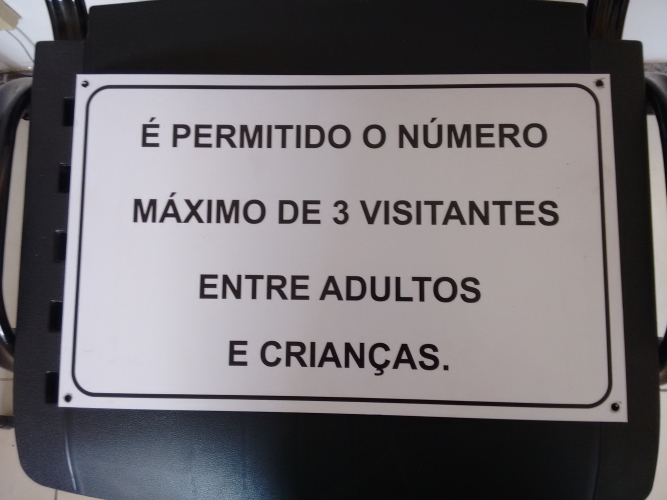 PLACA EM CHAPA COM IMPRESS�O DIGITAL