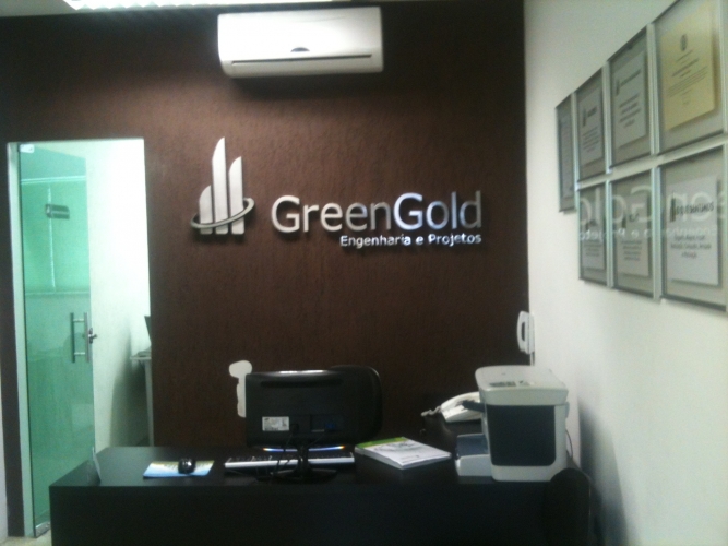 LETREIRO INTERNO ACO INOX ESCOVADO