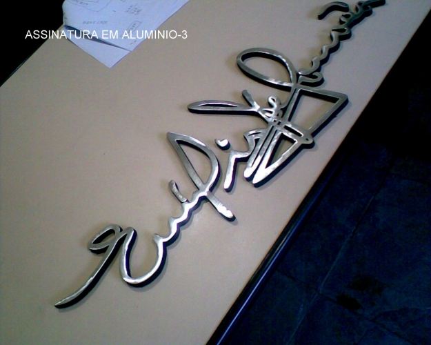 MANUSCRITO ALUMINIO PARA JAZIGO