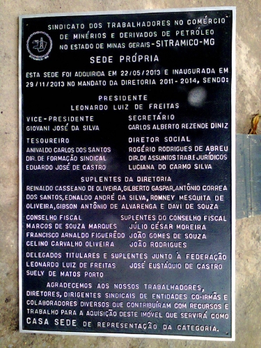 Placa de aluminio fundido de sindicados