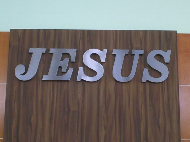 LETREIRO EM ACO INOX BRILHANTE